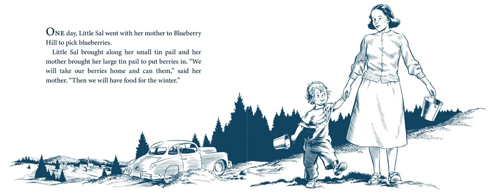 Blueberries for Sal - board book - Image 3