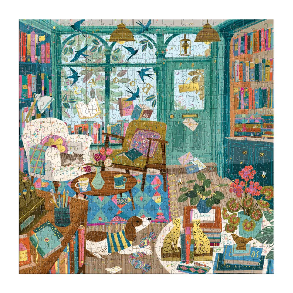 Bookshop Afternoon 500 Piece Foil Puzzle - Image 2