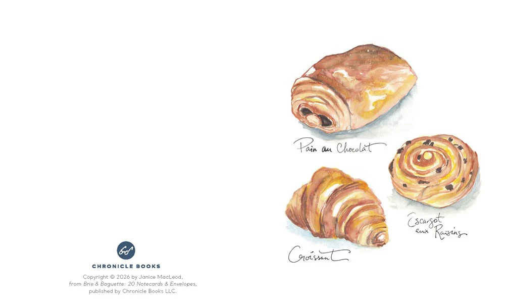 Brie & Baguette Notes: 20 Notecards & Envelopes - Image 6