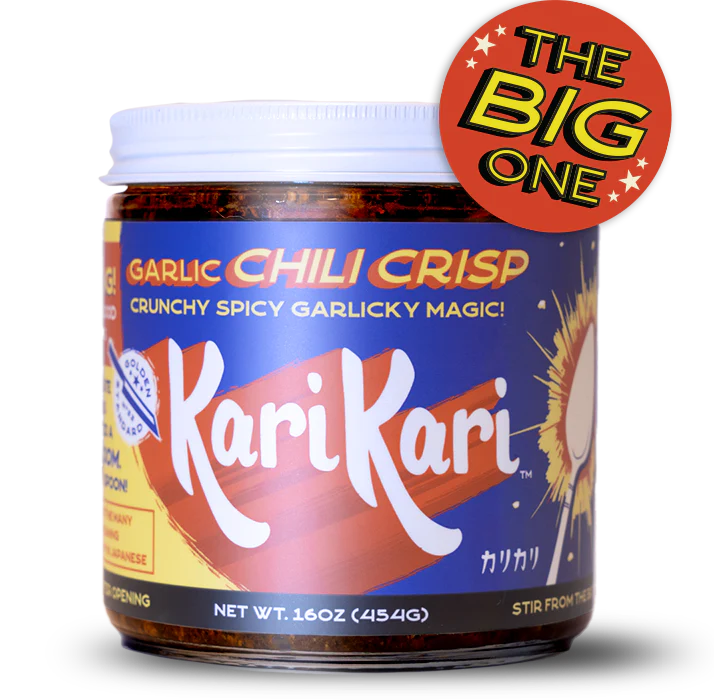 Big KariKari Garlic Chili Crisp (16 oz jar)