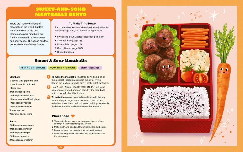 Kawaii Café Bento: Classic and Fun Bentos to Make at Home - Image 2