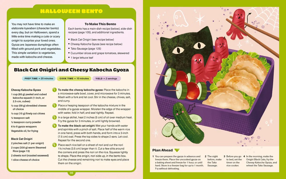 Kawaii Café Bento: Classic and Fun Bentos to Make at Home - Image 3