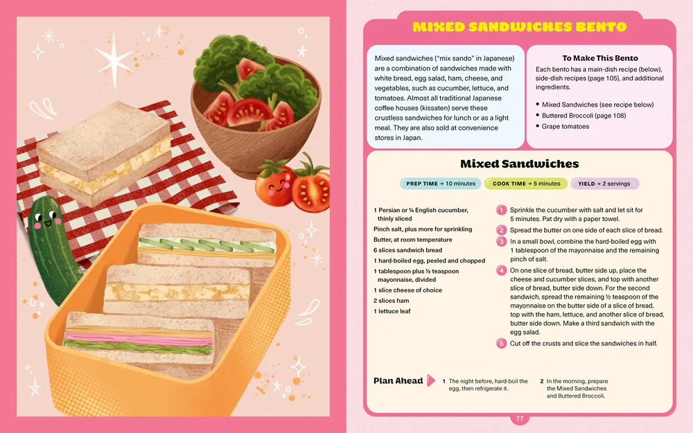 Kawaii Café Bento: Classic and Fun Bentos to Make at Home - Image 4