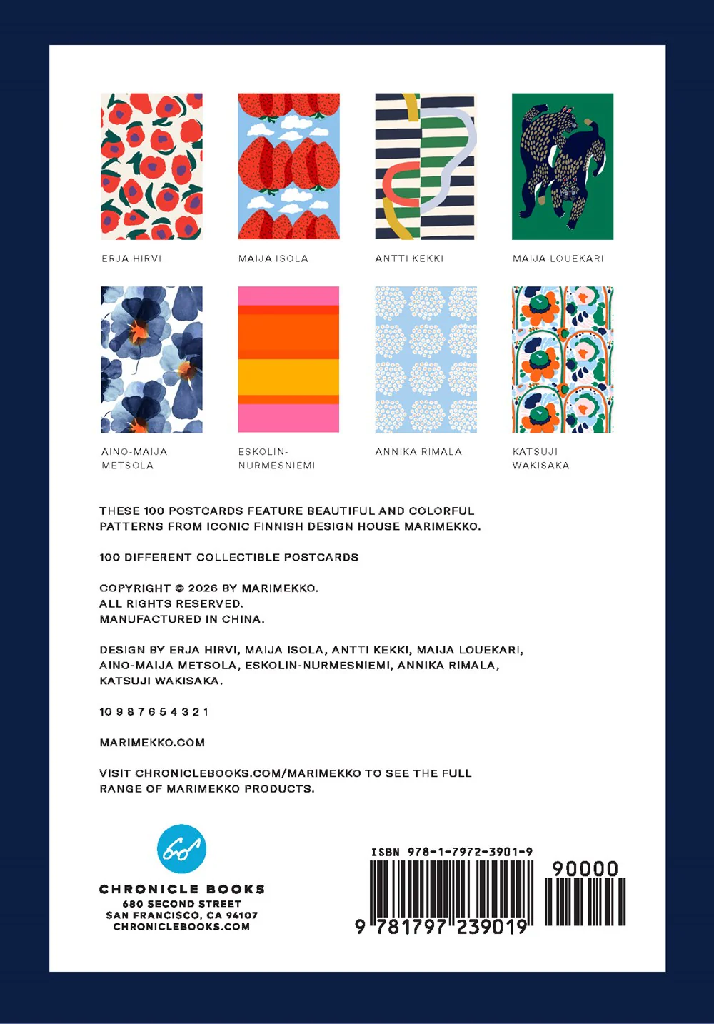 The Art of Marimekko Postcard Box : 100 Collectible Postcards - Image 6
