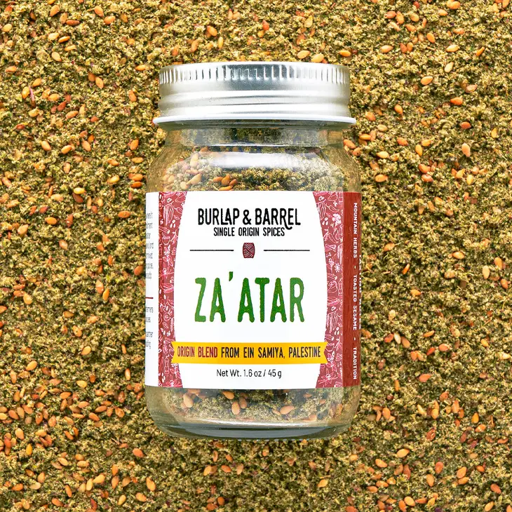 Za'atar from Burlap & Barrel | 1.6 oz glass jar